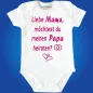Preview: Babybody „Willst du uns heiraten“ in verschiedenen Farben