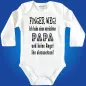 Preview: Babybody mit humorvollem Familien‑Spruch