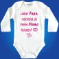 Preview: Babybody romantischer Antrag Mama oder Papa