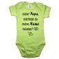 Preview: Baby‑Body mit romantischem Heiratsantrag und Ringen