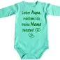 Preview: Babybody mit Aufdruck - „Willst du uns heiraten?“