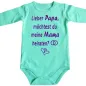 Preview: Babybody „Papa, willst du uns heiraten“ mit Herzchen Grafik