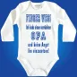 Preview: Baby Body mit coolem Spruch