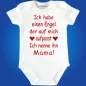 Preview: Babybody Engel Spruch Familie
