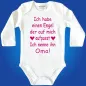 Preview: Babybody mit Druck Engel Oma Opa