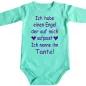 Preview: Baby-Body mit Druck „Ich habe zwei Engel“