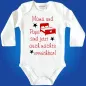 Preview: Baby‑Body mit Spruch über nächtliche Baby‑Rufe