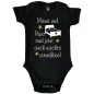 Preview: Lustiger Babybody mit humorvollem Eltern‑Spruch