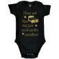 Preview: Baby‑Body mit witzigem Aufdruck für schlaflose Eltern