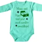 Preview: Lustiger Babybody mit humorvollem Eltern‑Spruch