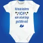 Preview: Baby-Body mit Spruch Schlaflosigkeit