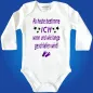 Preview: Babybody mit Spruch für Eltern Schlaflosigkeit