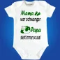 Preview: Baby Body Geschenkidee mit Panda