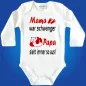 Preview: Niedlicher Baby Body mit Panda Motiv