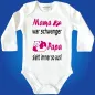 Preview: Lustiger Baby Body mit Panda Motiv