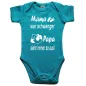 Preview: Babybody Panda Design aus Baumwolle