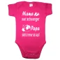 Preview: Lustiger Panda Babybody für Jungen und Mädchen