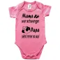 Preview: Lustiger Baby Body mit Panda Motiv