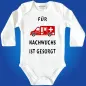 Preview: Baby-Body für den Arzt-Nachwuchs mit Notarztwagen