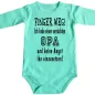 Preview: Babybody mit Spruch und wählbarer Person