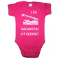 Preview: Lustiger Baby-Body mit Feuerwehrauto