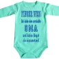 Preview: Babybody mit lustigem Spruch