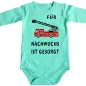 Preview: Lustiger Babybody für Feuerwehr-Nachwuchs mit Feuerwehrauto
