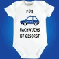 Preview: Baby-Body mit Polizeiauto für Polizei-Nachwuchs