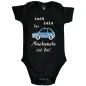 Preview: Babybody für Polizei-Nachwuchs mit Polizeiauto