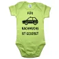 Preview: Baby-Body mit Polizeiauto für Polizei-Nachwuchs