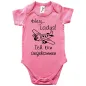 Preview: Baby‑Body mit Spruch „Hey Ladys! Ich bin angekommen!“