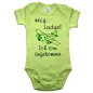 Preview: Babybody mit humorvollem Spruch und Flugzeug