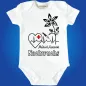 Preview: Baby-Body mit Aufdruck „Pflegefachfrau“ im medizinischen Design