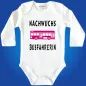 Preview: Baby‑Body mit witzigem Bus‑Motiv und Text