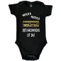 Preview: Baby‑Body mit Spruch „Hurra hurra der Nachwuchs ist da“ und Bus