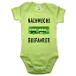 Preview: Babybody mit Busfahrerin Design und Spruch