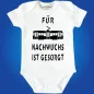 Preview: Babybody mit lustigem Straßenbahn‑Design für Babys