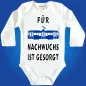 Preview: Baby-Body mit Straßenbahn Nachwuchs
