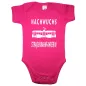 Preview: Baby‑Body „Nachwuchs Straßenbahnfahrerin“ mit Straßenbahn Motiv