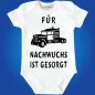 Preview: Baby-Body mit LKW