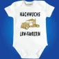 Preview: Baby‑Body mit humorvollem Nachwuchs LKW Fahrer Motiv