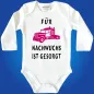 Preview: Baby‑Body Nachwuchs LKW‑Fahrer mit Truck‑Motiv