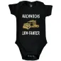 Preview: Baby‑Body mit süßer Truck Illustration für Babys
