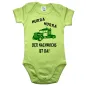 Preview: Baby‑Body „Hurra der Nachwuchs ist da“ mit LKW Motiv