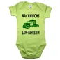 Preview: Babybody mit lustigem LKW‑Design für Babys