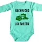 Preview: Baby‑Body Nachwuchs LKW‑Fahrerin mit bunter Truck‑Grafik