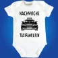 Preview: Babybody mit Berufsmotiv für Taxifahrer