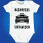 Preview: Babybody mit witzigem Taxi‑Thema