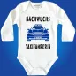 Preview: Babybody mit Taxi-Motiv für Jungen und Mädchen