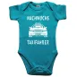 Preview: Baby‑Body mit Taxi für Taxifahrer‑Eltern